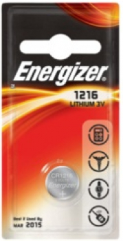 ENERGIZER CR1216, 3V Lithium-Knopfzelle