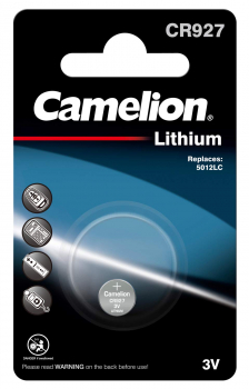 CAMELION Lithium CR927, Button Cell, 3V