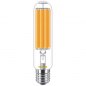 Preview: LED-Lampe PHILIPS Master, 230V/42,8W, E40, 2700K, 8000lm, klar, Ø53×236mm
