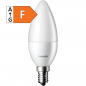 Preview: PHILIPS CorePro LEDcandle, 220-240V/3W(=25W), E14, 2700°K, matt