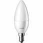 Preview: PHILIPS CorePro LEDcandle, Kerzenlampe B38,  220-240V/7W(=60W), E14, 2700°K, 806lm, matt, NONDIM