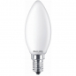 Preview: PHILIPS MASTER LEDcandle, 220-240V/4W(=25W), 250lm, E14, 2700°K, matt, NONDIM