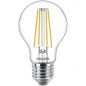 Preview: PHILIPS CorePro LEDbulb Filament, 230V/8,5W(=75W), E27, 827, A60, klar, 1055lm, NONDIM