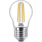 Preview: PHILIPS CorePro LEDluster Filament, Zierlampe P45, 230V/6,5W(=60W), E27, 806lm, 2700K, klar, NONDIM