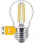 Preview: PHILIPS CorePro LEDluster Filament, Zierlampe P45, 230V/6,5W(=60W), E27, 806lm, 2700K, klar, NONDIM