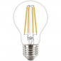 Preview: PHILIPS CorePro LEDbulb Filament A60, 230V/10,5W(=100W), E27, 827, 1521lm, klar, NONDIM