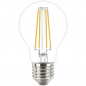 Preview: PHILIPS CLASSIC LEDbulb A60, 230V/7W(=60W), 806lm, E27, 2700°K, klar, FIL, NONDIM