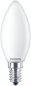 Preview: PHILIPS Classic LEDcandle, 220-240V/2.2W(=25W), 250lm, E14, 2700°K, matt, NONDIM