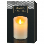Preview: STT Magic Candle S, ivory, 9x15cm, warmweiss extra, batteriebetrieben, mit Timer 5/19H