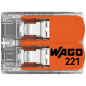 Preview: WAGO Dosenklemme COMPACT Serie 221 2L 0,2…4mm²