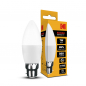 Preview: KODAK Max LED Candle Kerzenlampe C37, 230V/7W(=50W), B22, 827, 2700K, 560lm, 270°, NONDIM