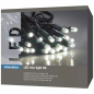 Preview: Lichterkette Tree Light pure white PLR, indoor & outdoor, 80xLED, 8 Meter Länge, Kabel grün