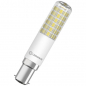 Preview: LEDVANCE LED SPECIAL T SLIM CL 75, 230V/8W(=75w), 2700K, B15d, 360°, 1055lm, DIM