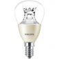 Preview: PHILIPS Master LEDluster, Zierlampe P48, 230V/5,5W(=40W), E14, 470lm, 2200-2700K, DIMTONE