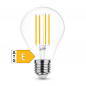 Mobile Preview: MODEE LED Filament A60 klar, 230V/8W(=75W), E27, 1055lm, 827, 2700K, DIM