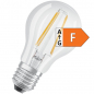 Preview: OSRAM PARATHOM CLASSIC A40, FIL, CLEAR, 4,8W(=40W)/827, 220-240V, 470lm, E27, DIM