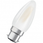 Preview: OSRAM PARATHOM CLASSIC B40, LED Kerzenlampe FIL matt, 230V/4W(=40W), 827, B22d