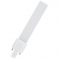 Preview: LEDVANCE Dulux S9 LED, KVG/230V, 4W(=9W)/830, 500lm, G23, 2pin, 165mm