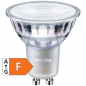 Preview: PHILIPS Master LEDspot Value, 230V/4.9W(=50W), 380lm, GU10, 36°, 940, DIM