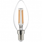 Preview: SYLVANIA ToLedO LED candle Kerzenlampe klar, 230V/4,5W(=40W), E14, 827, 470lm, DIM