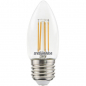 Preview: SYLVANIA ToLEDo Candle, LED Kerzenlampe, 230V/4,5W, E27, 827, 470lm, KLAR, NONDIM