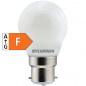 Preview: SYLVANIA LED Zierlampe / Kugellampe ToLEDo RETROball satin, 240V/4,5W, B22, 827, matt, NONDIM