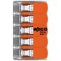 Preview: WAGO Dosenklemme COMPACT Serie 221 5L 0,2…4mm²