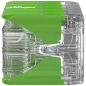 Preview: WAGO Verbindungsklemme Green Range 10L 0,2…4mm², mit Hebel, grün, transparent