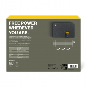 Aqiila Solar Charger Sunbird P56 Grey 56W, Solarpanel mit USB-C-Anschluss