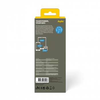 Aqiila Powerbird B20M - Powerbank mit 20000mAh, 20 Watt, moosgrün