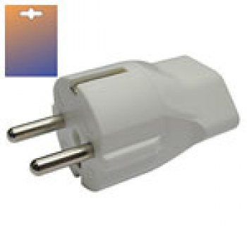 Adapter CH/D (CH-Dreipolbuchse auf Schukostecker)