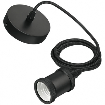 Pendelleuchte Philips CORD Modern E27, 40W, 2m, schwarz