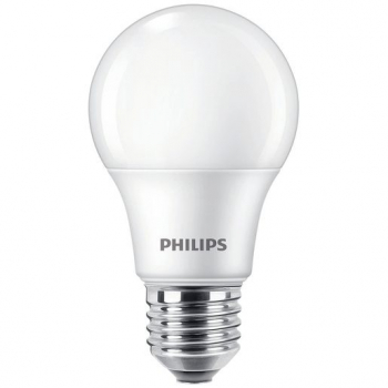 PHILIPS CorePro LED A60, E27, 230V/8W(=60W), E27, 865, 806lm, matt, NONDIM, Ø60×108mm