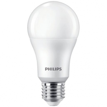 Preview: PHILIPS CorePro LED A60, E27, 230V/13W(=100W), E27, 840, 1521lm, matt, NONDIM, Ø60×120mm