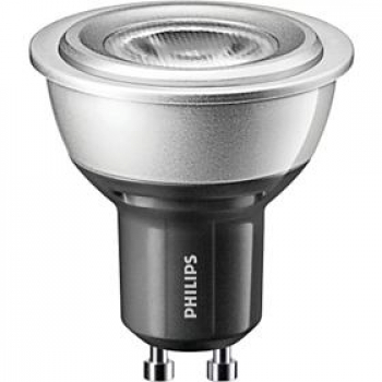 AUSLAUFTYP: PHILIPS Master LEDspot GU10 MV, 220-240V/4W(=35W), dimmbar, 3000°K, 25°