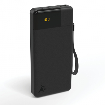Aqiila Powerbird B20B - Powerbank mit 20000mAh, 20 Watt, schwarz