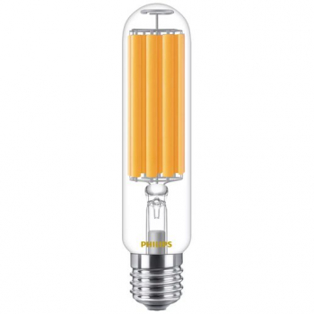 LED-Lampe PHILIPS Master, 230V/42,8W, E40, 2700K, 8000lm, klar, Ø53×236mm