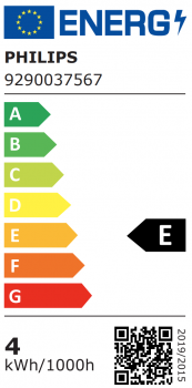 Preview: PHILIPS CorePro LED PL-S, KVG/230V, 3,5W(=7W)/840, 390lm, G23, 2pin, 137x31x16mm