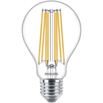 PHILIPS MASTER VALUE LEDbulb A67, 230V/17W(=150W), 2452lm, E27, 2700°K, klar, FIL, NONDIM