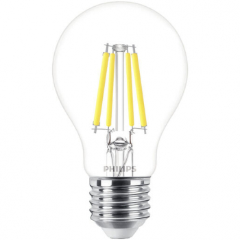 PHILIPS MASTER VALUE LEDbulb A60, 230V/3,4W(=40W), 470lm, E27, 2700°K, klar, FIL, DIM