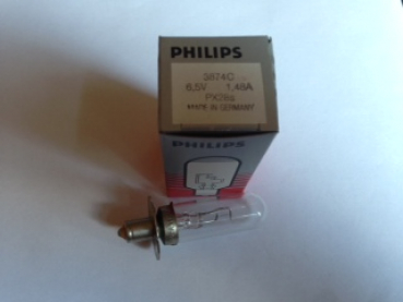 PHILIPS 3874C, 6,5V/1,48A, PX28s