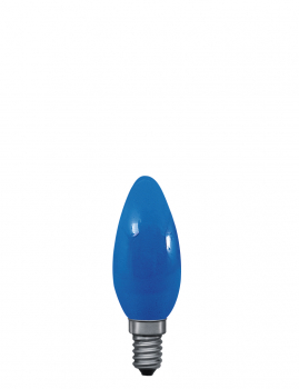 PAULMANN Kerzenlampe BLAU, E14, 240V/25W