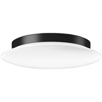 RZB Decken-/Wandleuchte Flat Slim disc, D380, 11/24W, 1150/2500lm, 830/840, HF DALI, anthrazit