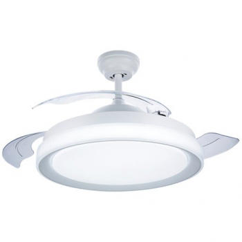 PHILIPS LED-Pendelleuchte Bliss 28/35W 4500lm 827/840/855 direkt, WEISS, mit Ventilator / Deckenventilator