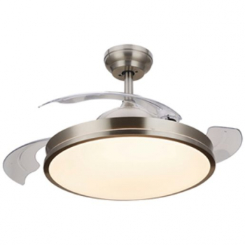 PHILIPS LED-Pendelleuchte Bliss 28/35W 4500lm 827/840/855 direkt, NICKEL, mit Ventilator / Deckenventilator