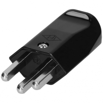 Stecker Typ 23 MAX HAURI TH, schlagfest, Einführung horizontal, für Kabel Ø 6.5…10.5 mm, schwarz