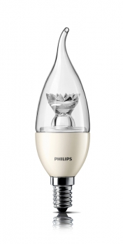 PHILIPS Master LEDcandle 230V/6W(=40W), E14, 470lm, 2700K, dimmbar, BA39