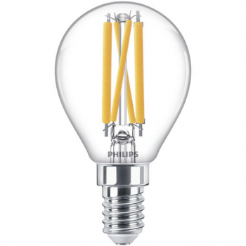 PHILIPS CorePro LEDluster, 230V/4,5W(=40W), E14, 827, klar, 470lm, DIM, DIMTONE