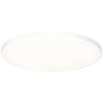 MAX HAURI LED-Decken-/Wandleuchte MH SLIM 30, 18/25W, 1980/2750lm, 3000/4000K, Ø300mm, weiss