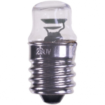 DURLUX Glimmlampe, 230V/2mA, E14